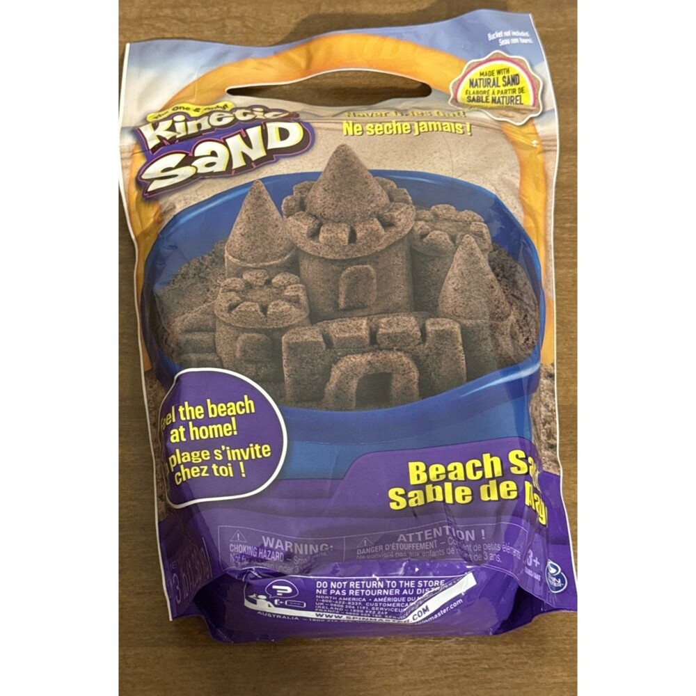 Kinetic Sand, 3lb Beach Sand New Original Dough Play Art Decor Party